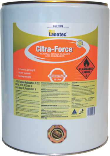 20LTR CITRA-FORCE DEGREASER